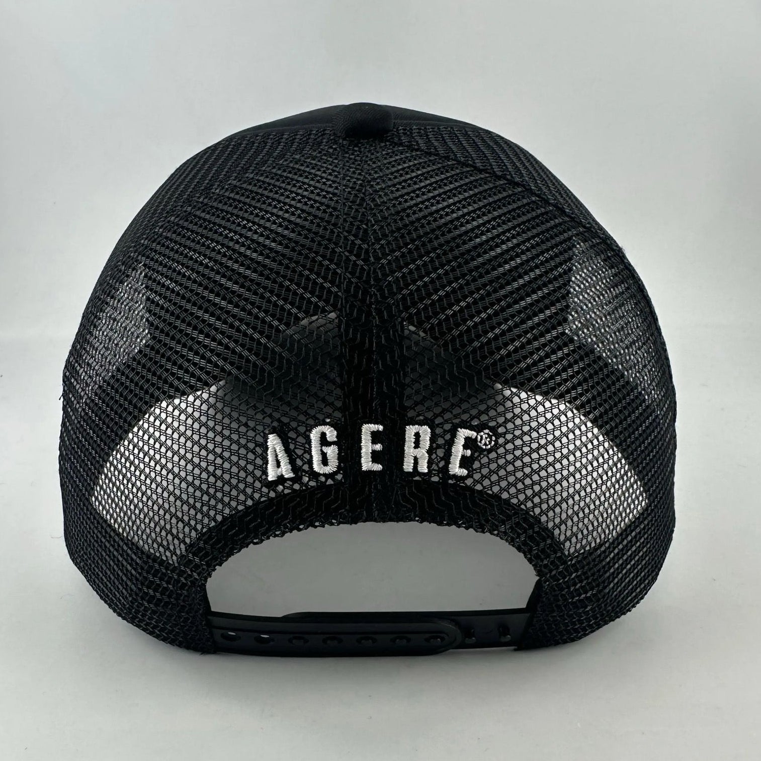 BLACK AGERE FOAM TRUCKER CAP